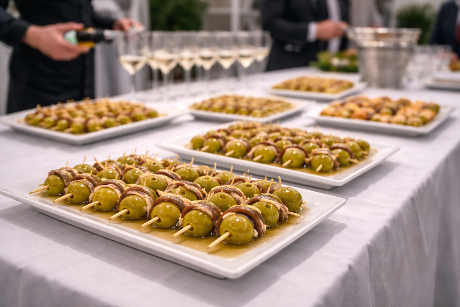Aperitivos para catering y eventos