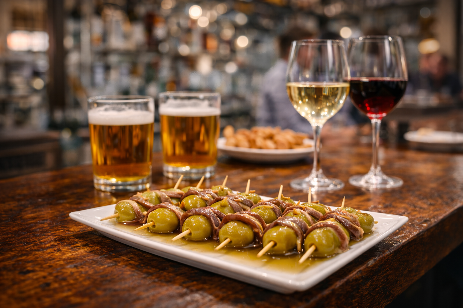 Gildas al por mayor en Madrid para bares y restaurantes