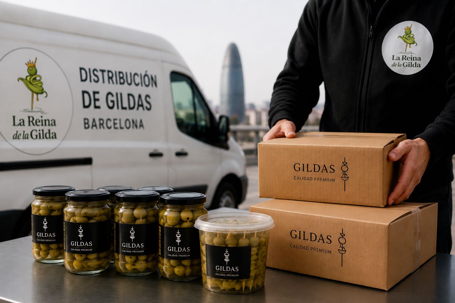 Distribución de gildas al por mayor en Barcelona para hostelería