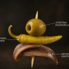 Gildas gourmet con anchoa del Cantábrico para restaurantes